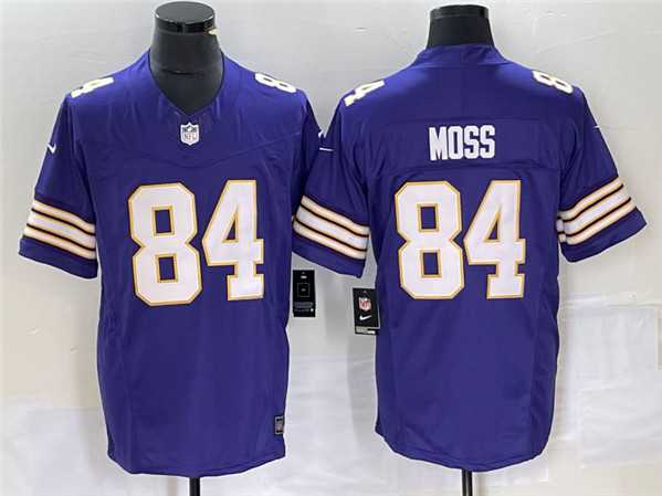 Men%27s Minnesota Vikings #84 Randy Moss Purple 2023 F.U.S.E. Vapor Untouchable Limited Stitched Jersey->minnesota vikings->NFL Jersey